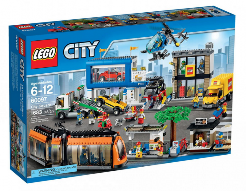 Lego City Centrum Miasta - Żyj Pełną Piersią Wśród Innych Mieszkańców